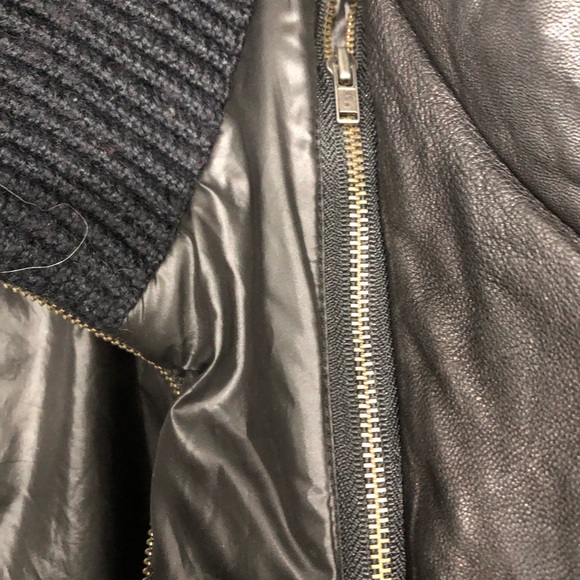 Luxury chic woman Mackage leather jacket size m - Picture 8 of 10